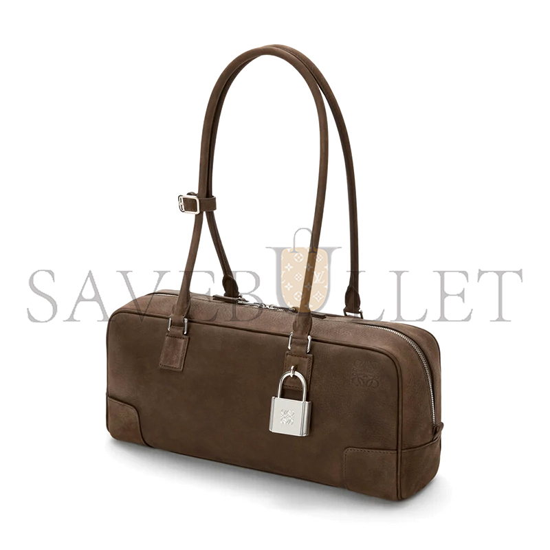 LOEWE AMAZONA 31 CROPPED BAG IN GRAINED NUBUCK A039N31X04 (30.5*15*9cm)